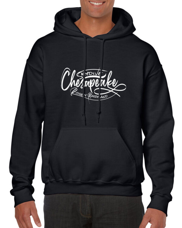 Skydive Chesapeake Hoodie: Black